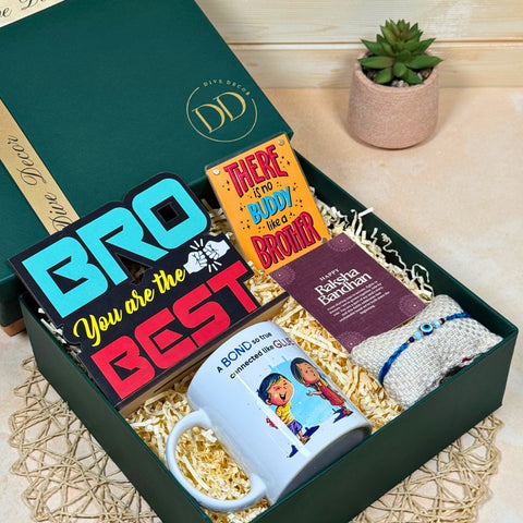 Soulful Sibling Box - Rakhi Gift Hamper for Bhai