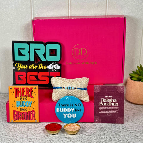 The Sibling Swag Hamper -  Rakhi Gift Hamper for Bhai