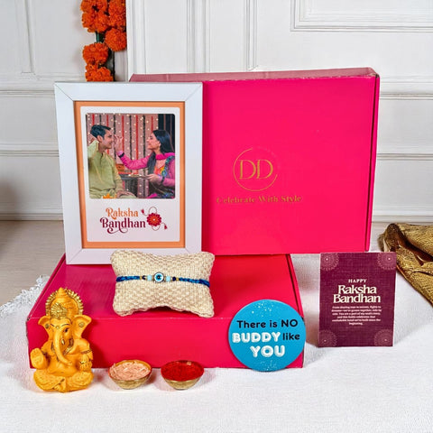 The Mangalmay Raksha Box - Rakhi Gift Hamper for Bhai