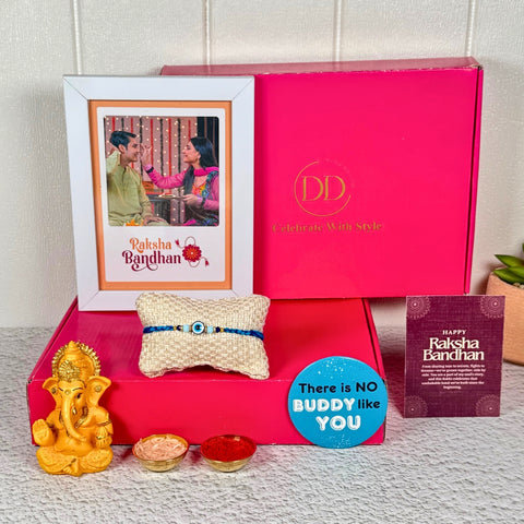 The Mangalmay Raksha Box - Rakhi Gift Hamper for Bhai