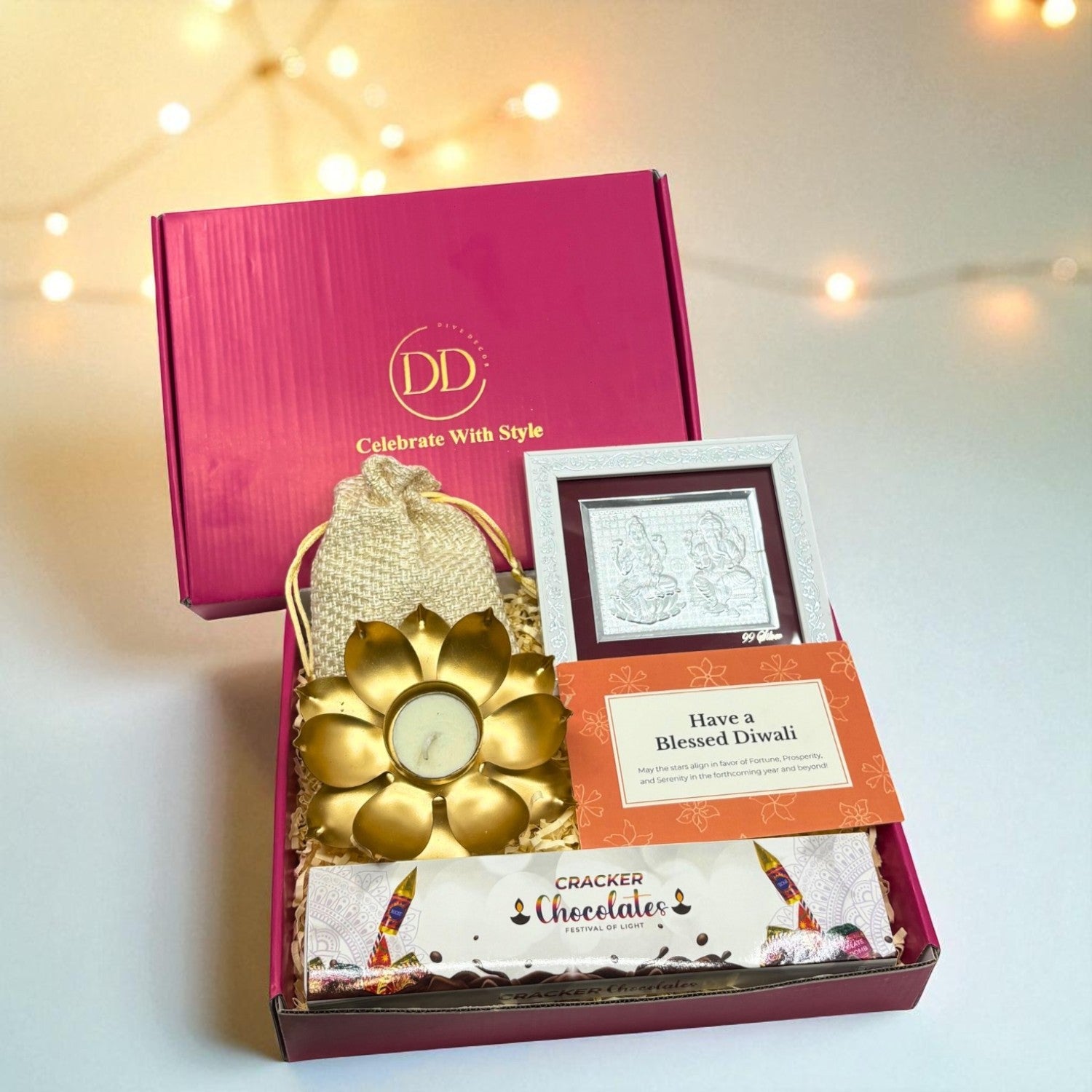 Lotus Glow Diwali Gift Hamper
