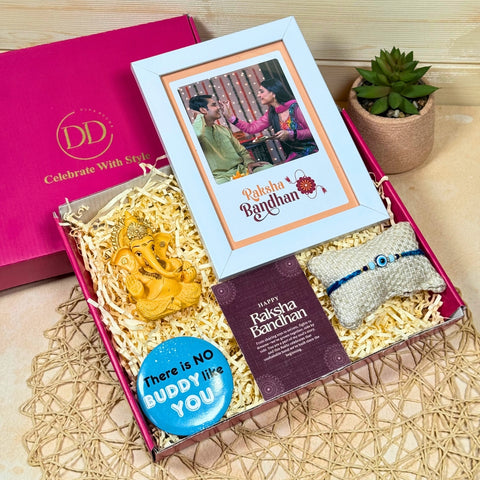The Mangalmay Raksha Box - Rakhi Gift Hamper for Bhai